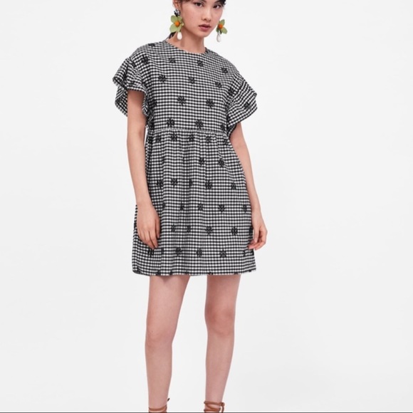 Zara | Gingham Dress - Picture 6 of 12